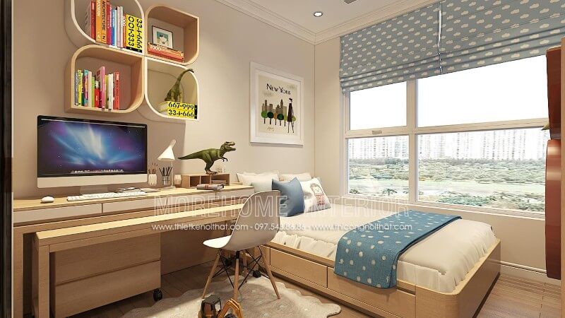 . Mẫu giường ngủ gỗ công nghiệp có ngăn kéo là một cách tối ưu hóa sự sử dụng khoảng rỗng không phía dưới thiết kế, giúp tạo ra những ngăn cất giữ đồ đạc và ngăn nắp để làm cho căn phòng trở nên gọn gàng hơn.